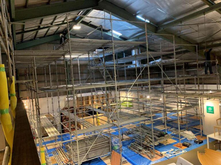 屋根下工法の施工後イメージ